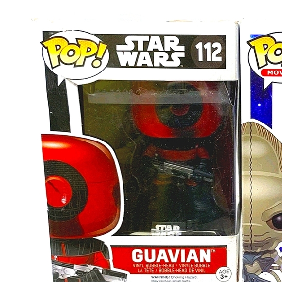 FIRM$$ Star Wars Guavian Red and Black Vinyl Figure - Picture 1 of 3
